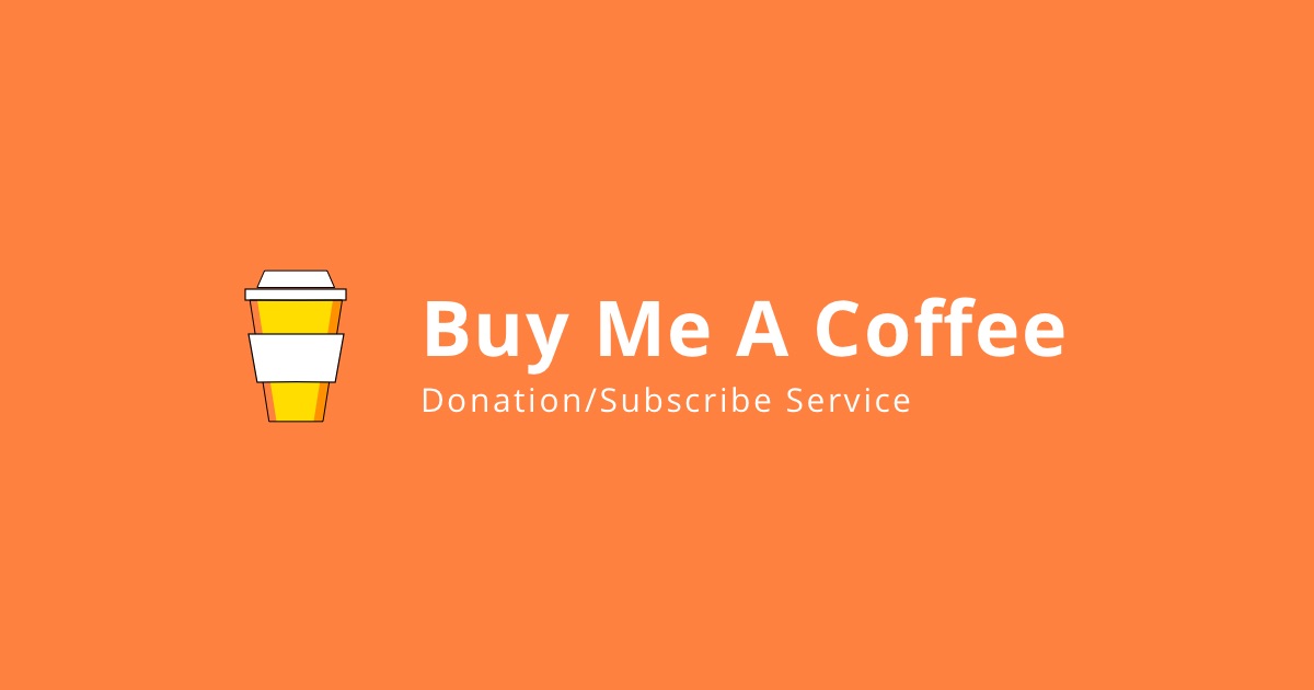 Buy Me A Coffeeというサービスを導入してみました